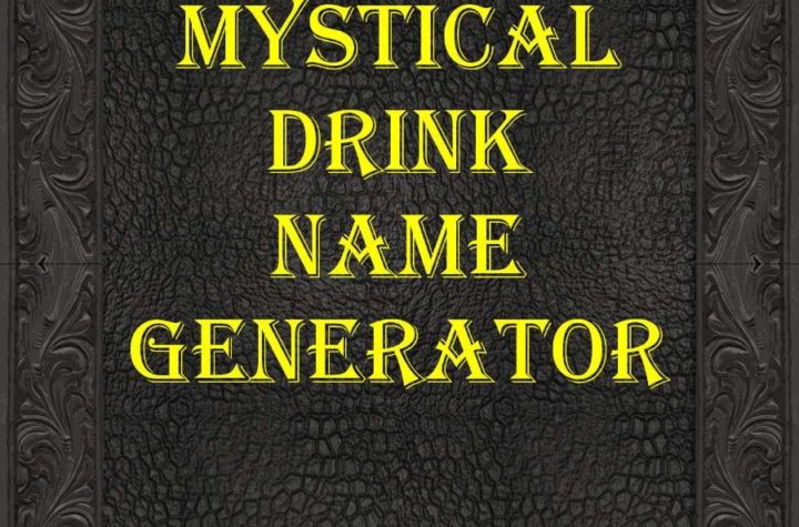Cover for Mystical Drink Name Generator