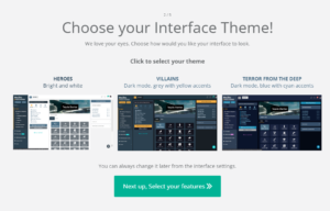 Choose your Interface Theme!