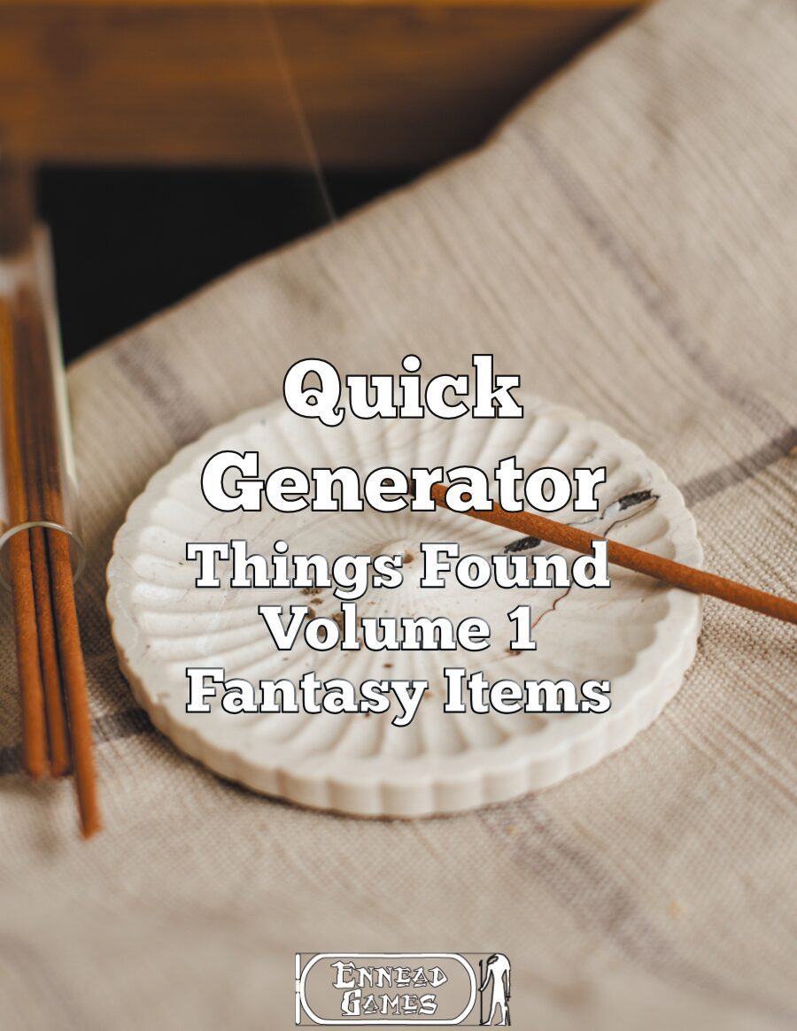 [PDF] Quick Gen Things Found Volume 1 Fantasy Items