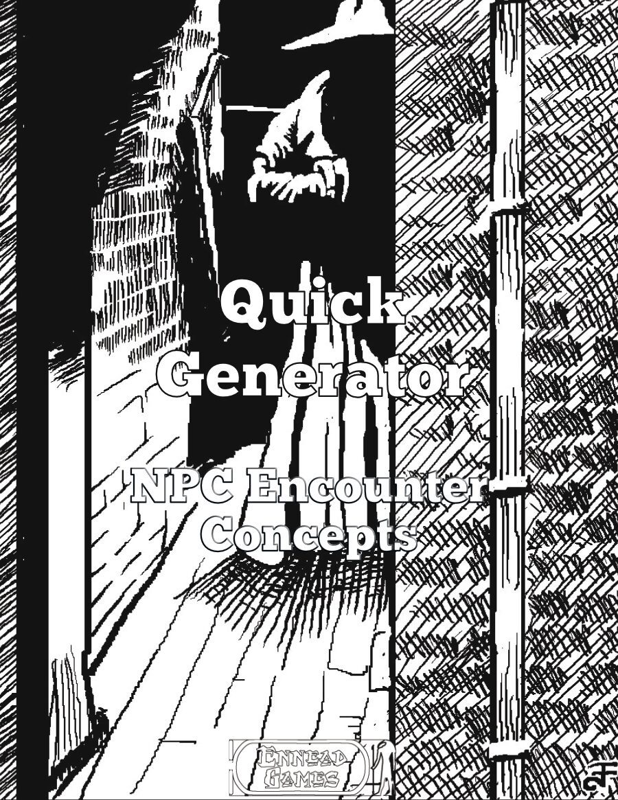 [PDF] Quick Generator NPC Encounter Concepts 1