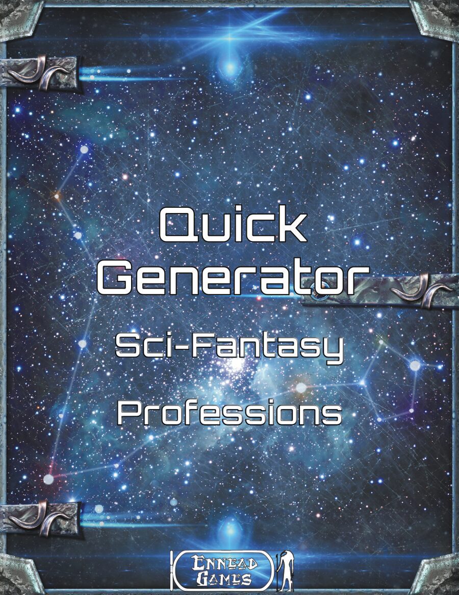 [PDF] Quick Generator Sci-Fantasy Professions